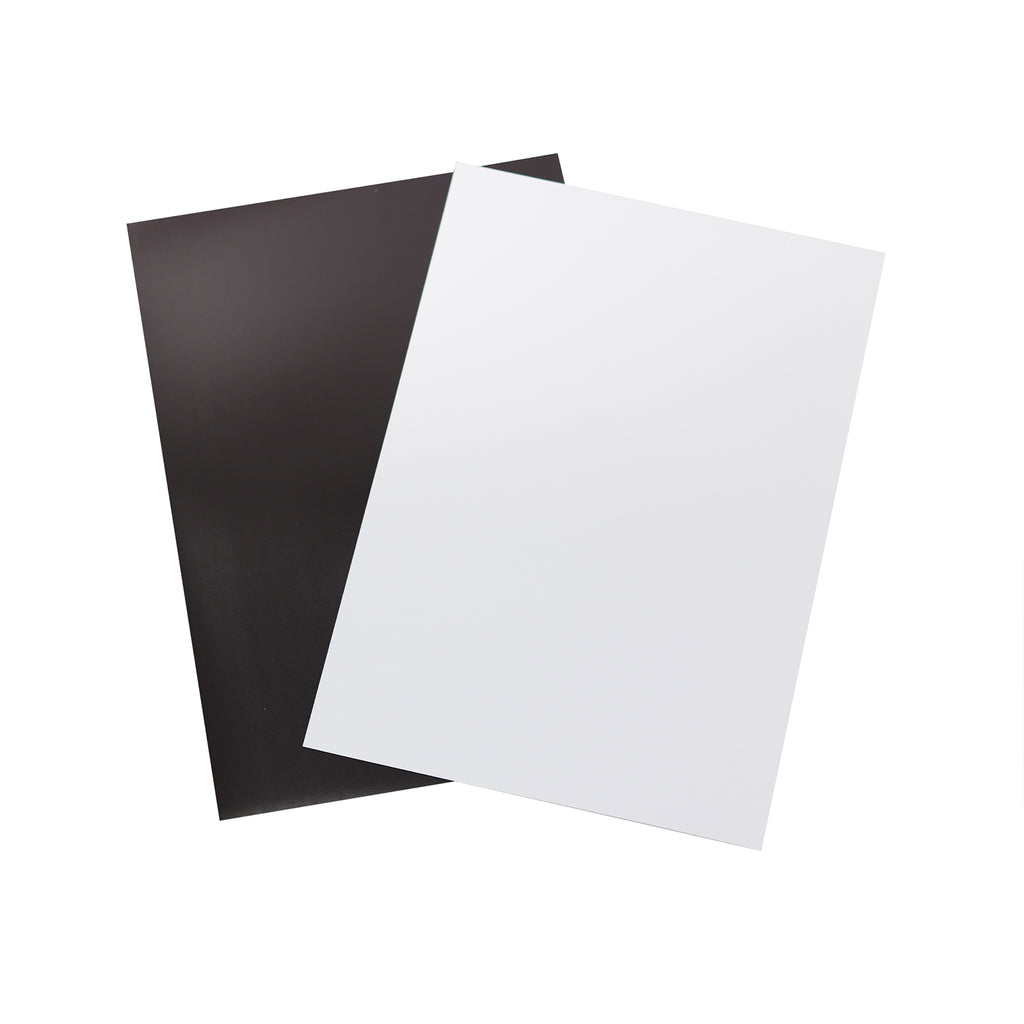 HUSPER Printable Magnetic Sheets 8 x 10 Inches Matte Magnet Paper Sheet 5 Pcs Non Adhesive Magnetic Paper for Inkjet Printers, Flexible Magnet Photos for DIY Crafts